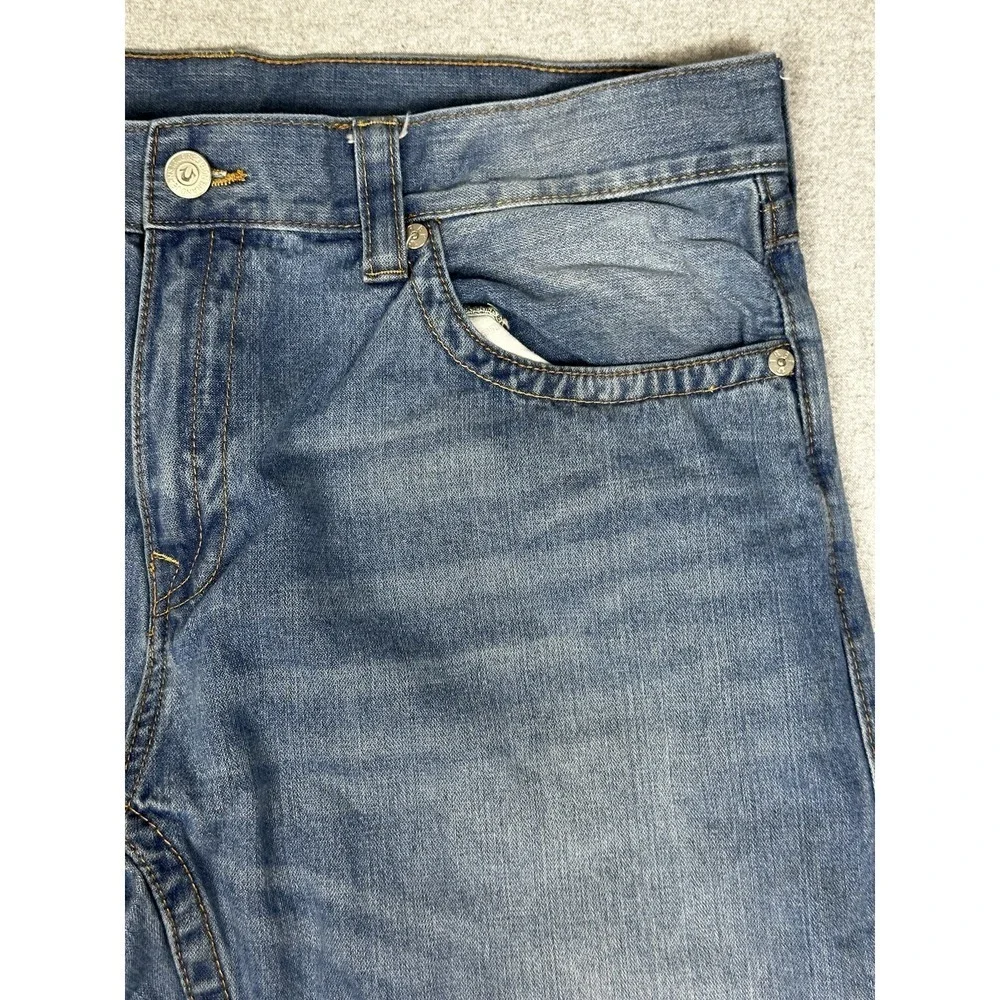 True Religion Ricky Jeans Mens 40 Straight Leg Made USA Originals Classic Denim